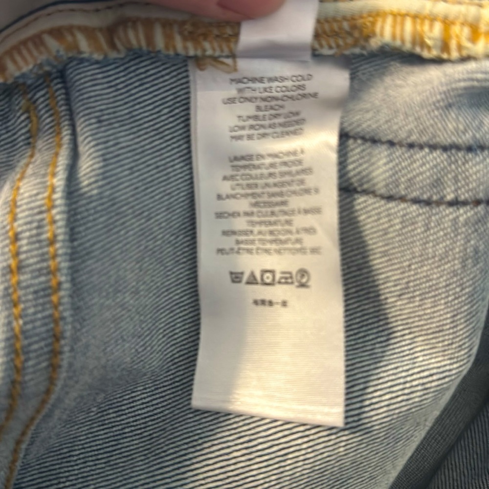 Free People We The Free Phoenix Distressed High-Rise Skinny Jeans 27 6 - Picture 9 of 10